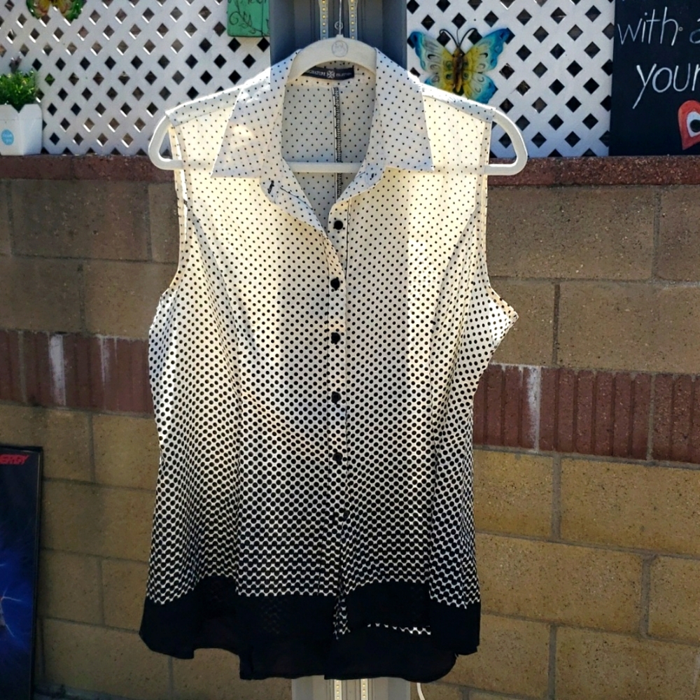 COPY - Women's Polka Dot Blouse